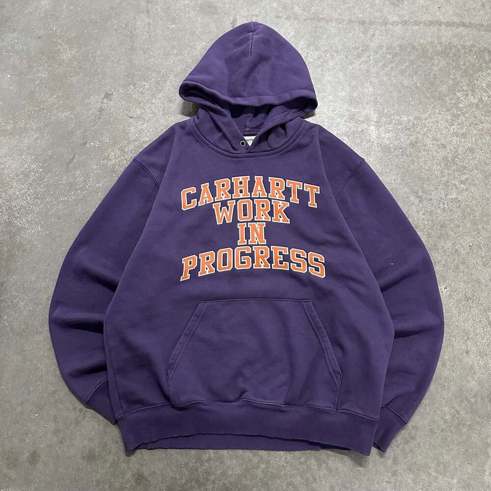 Carhartt WIP Work In Progress Collegiate Graphic Pullover Hoodie Sweatshirt